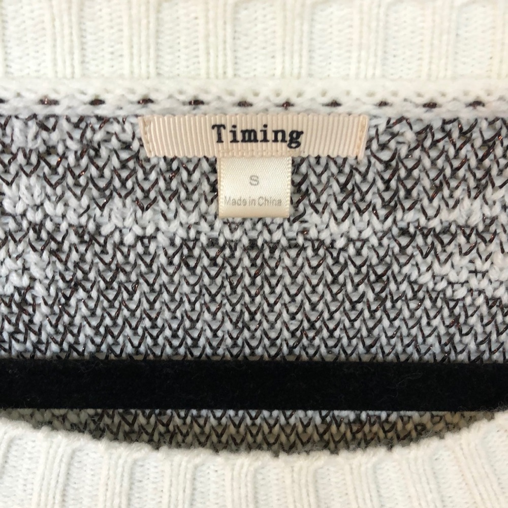 Timing Sweater- Size Small - Picture 2 of 4